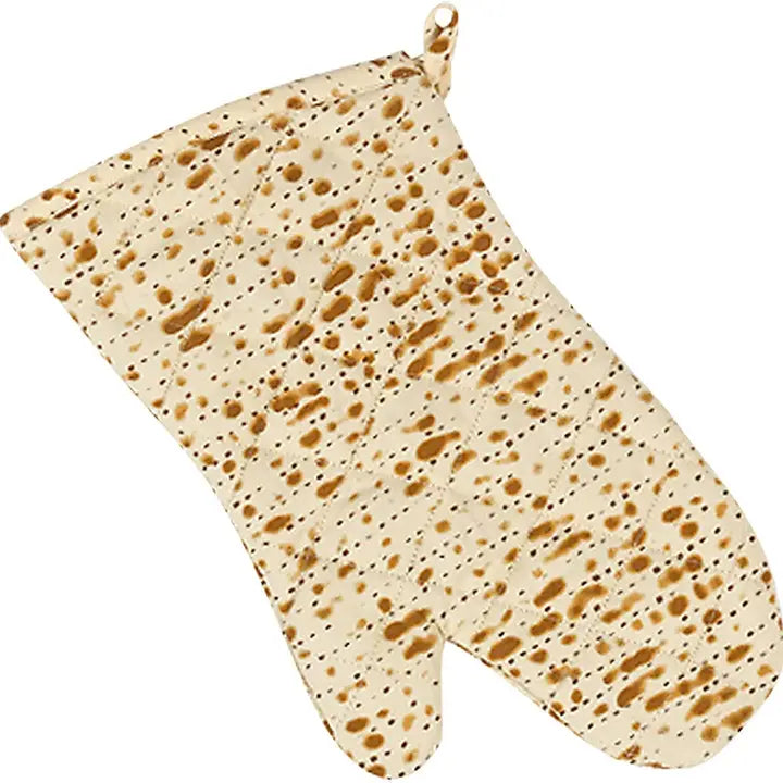 Matzah Print Oven Mitt