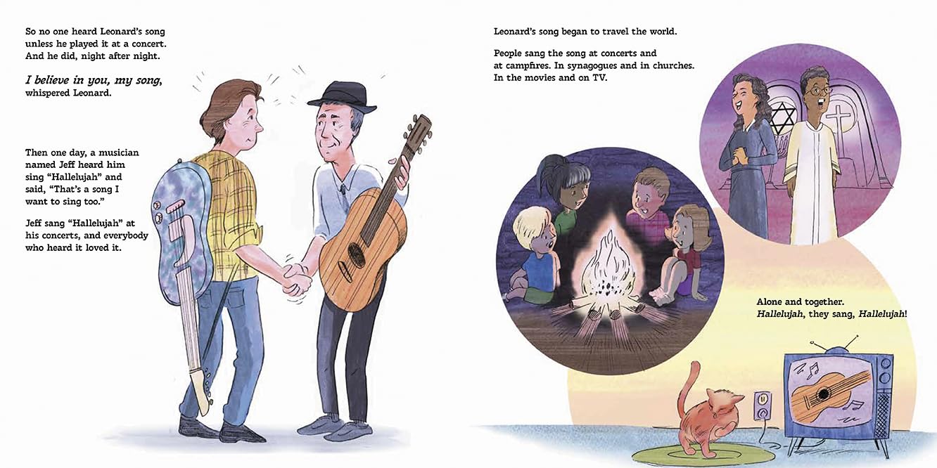 Hallelujah: The Story of Leonard Cohen by Alicia Jo Rabins