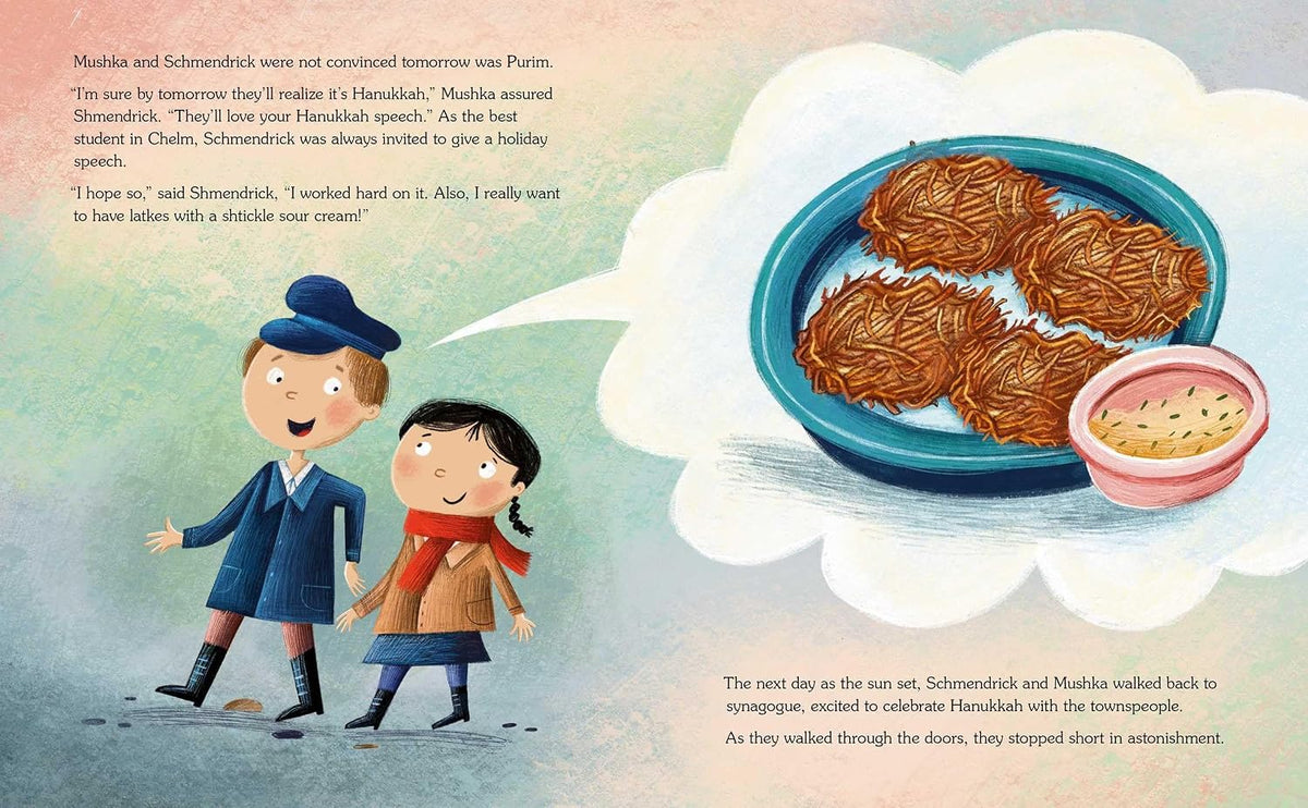 Hamantaschen for Hanukkah?!: A Tale of the Wise People of Chelm by Maurice J. Elias