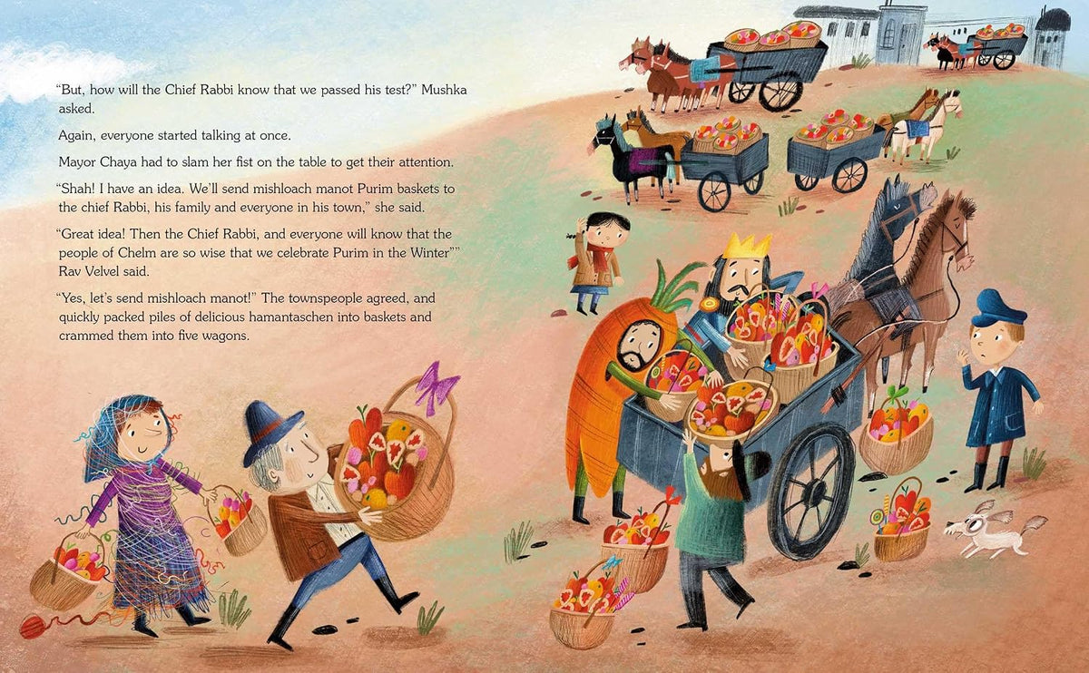 Hamantaschen for Hanukkah?!: A Tale of the Wise People of Chelm by Maurice J. Elias