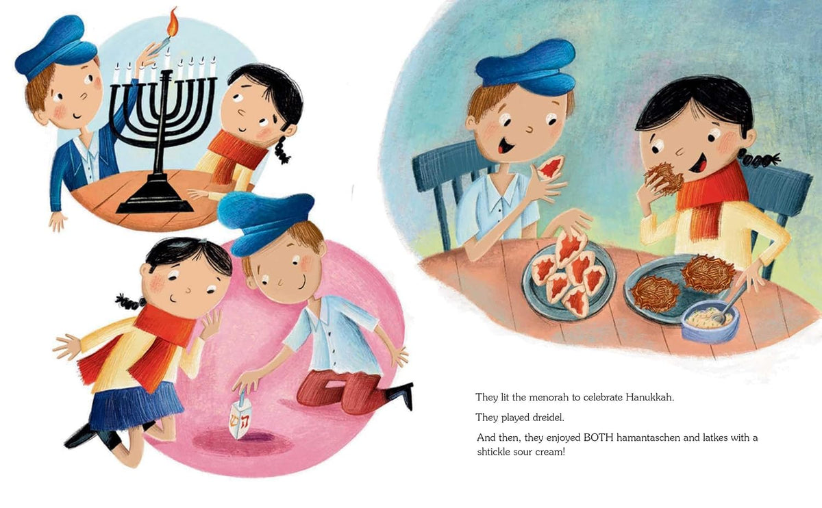 Hamantaschen for Hanukkah?!: A Tale of the Wise People of Chelm by Maurice J. Elias