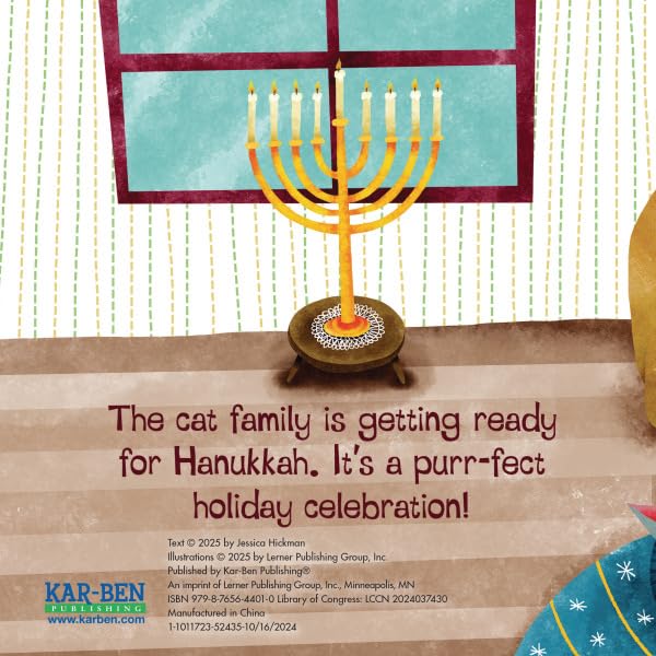 Happy HanukKAT by Jessica Hickman