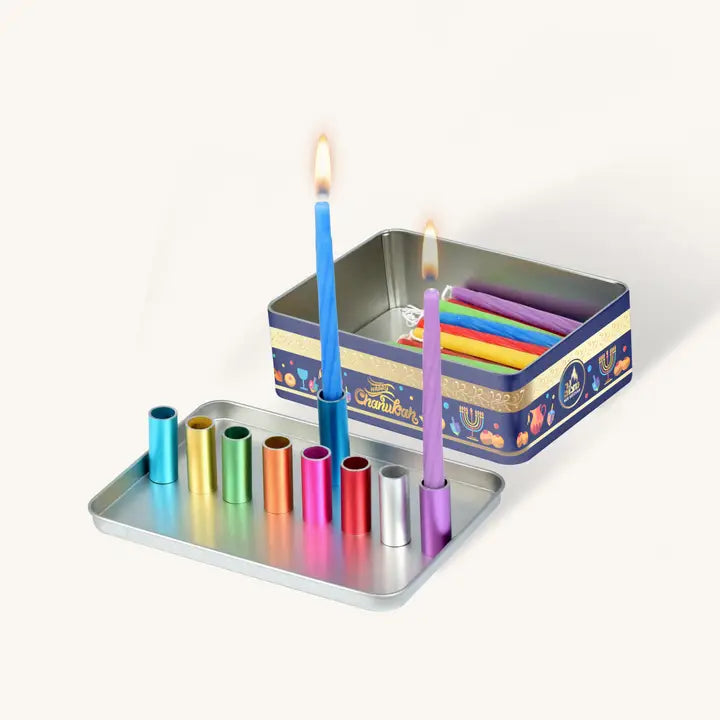 Magnetic Kids Menorah Set