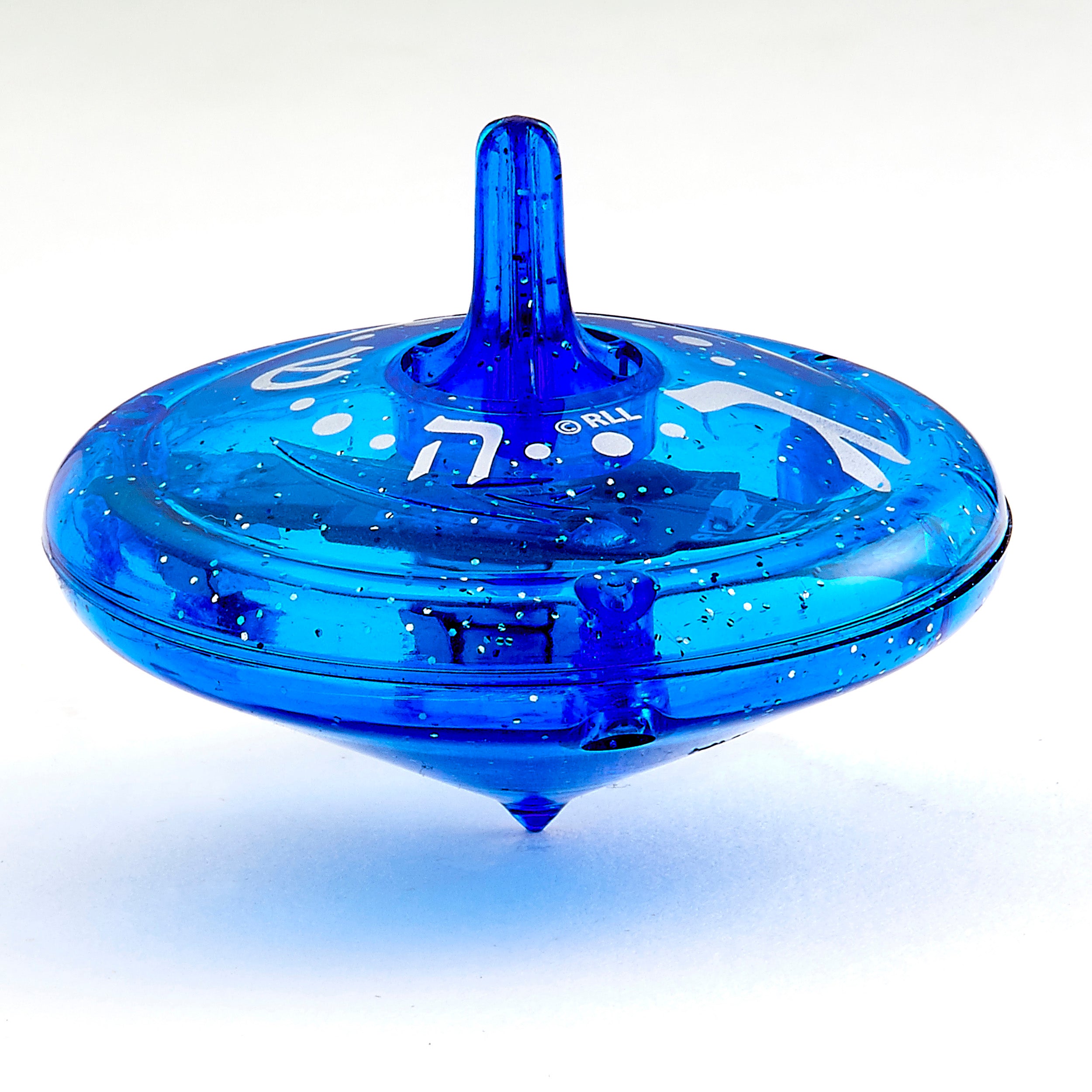 GLOW UP RE:Z BLUE SPICULE DIA SET 3本セット Light Up Dreidel with 3 bulbs and Blue & Silver Accents