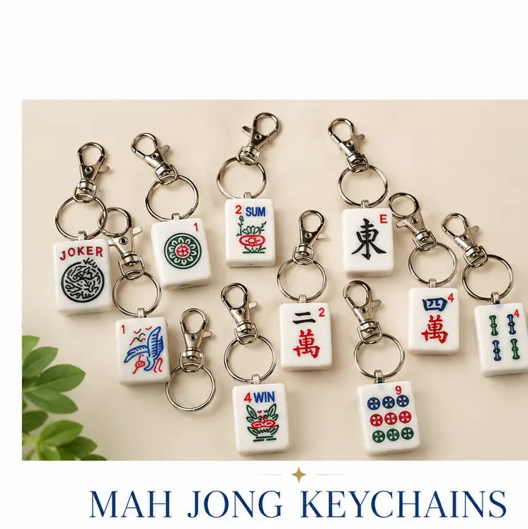 Mahjong Tile Keychain
