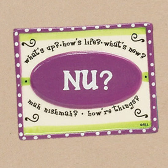 Yiddish Ceramic Magnet