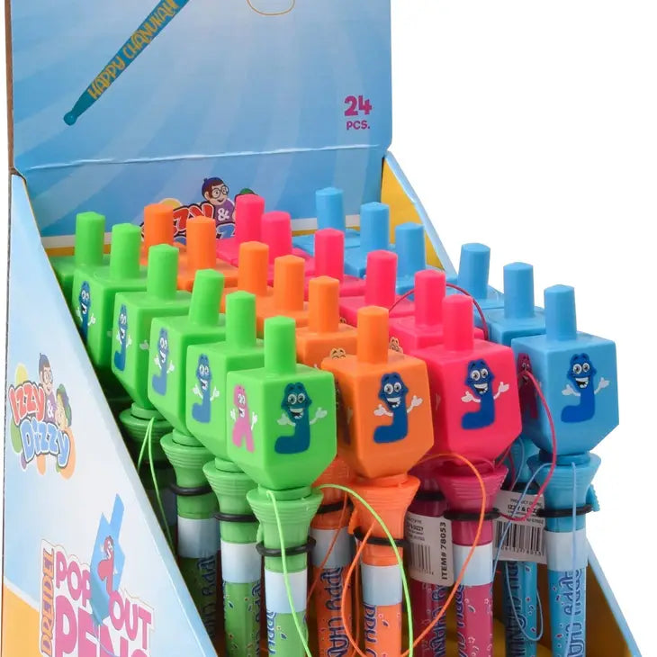 Chanukah Pop-Out Pen