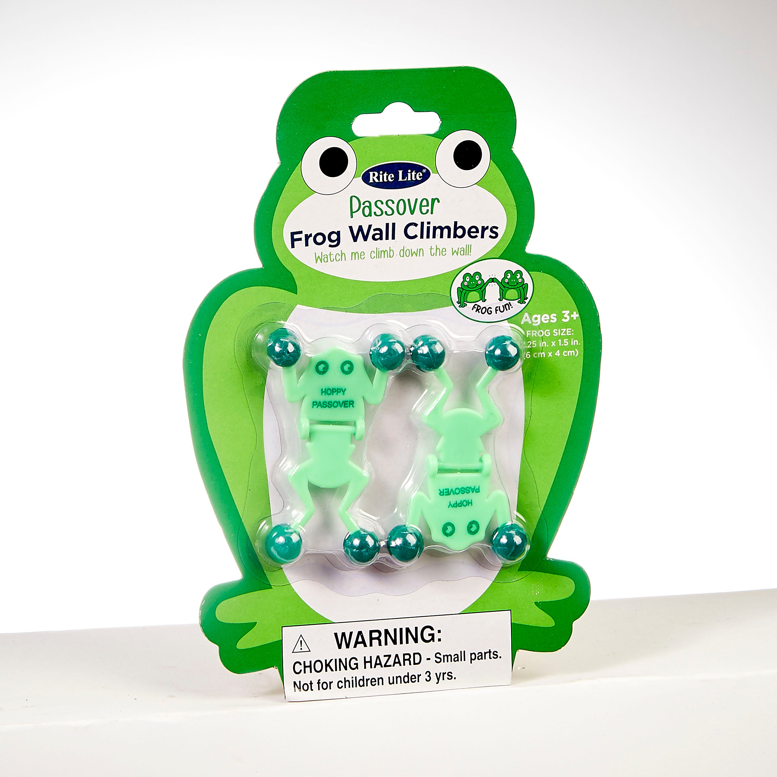 Set of 2 Passover Frog Wall Climbers