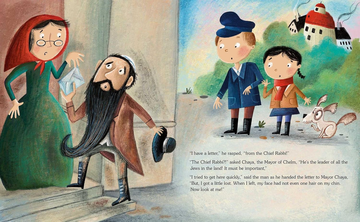 Hamantaschen for Hanukkah?!: A Tale of the Wise People of Chelm by Maurice J. Elias