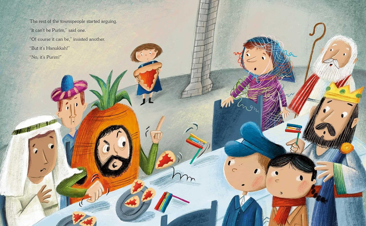 Hamantaschen for Hanukkah?!: A Tale of the Wise People of Chelm by Maurice J. Elias
