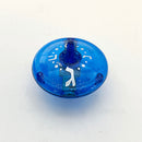 Light Up Dreidel with 3 bulbs and Blue & Silver Accents