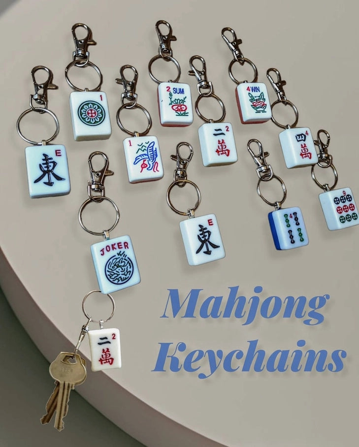 Mahjong Tile Keychain