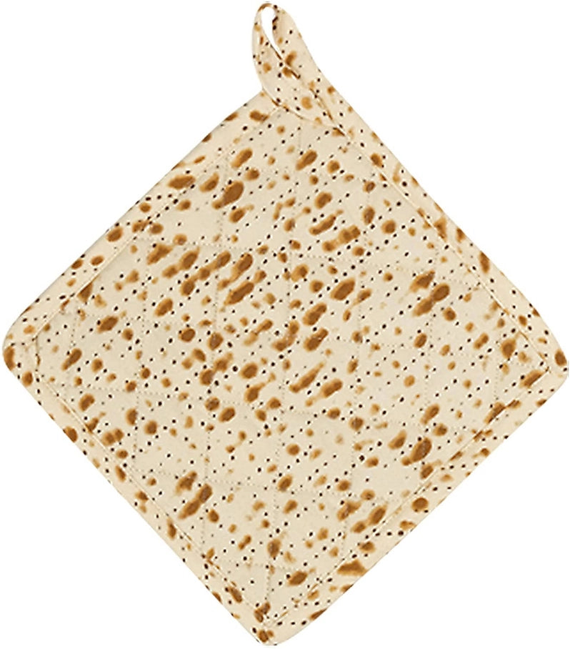 Matzah Print Potholder