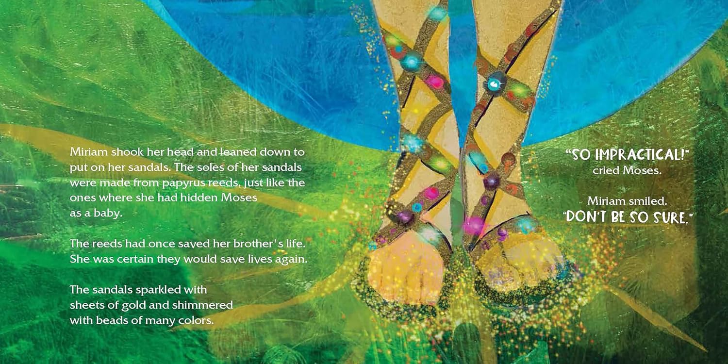 Miriam and Her Dancing Shoes by Sandy Eisenberg Sasso