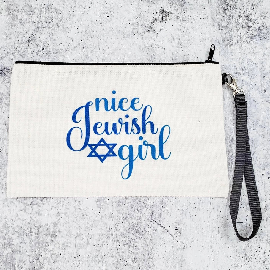 Nice Jewish Girl Wallet Wristlet