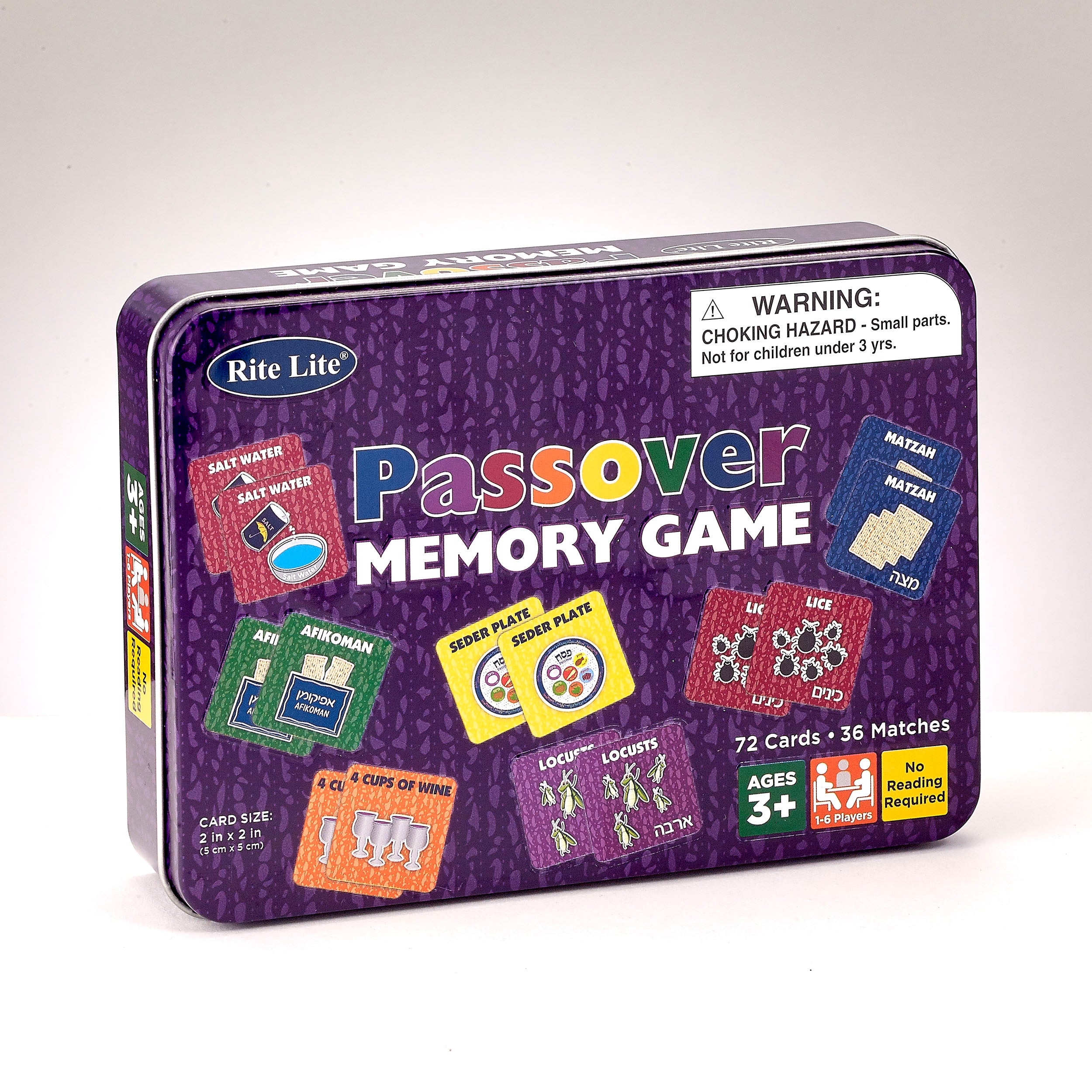 Passover Memory Game in Collectible Tin