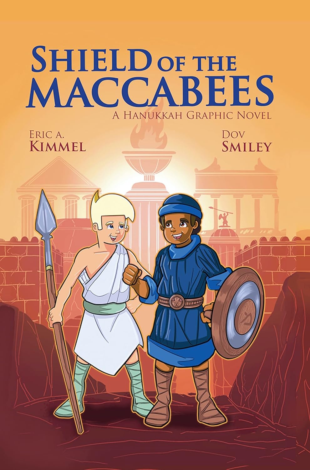 Shield of the Maccabees: A Hanukkah Graphic Novel by Eric Kimmel