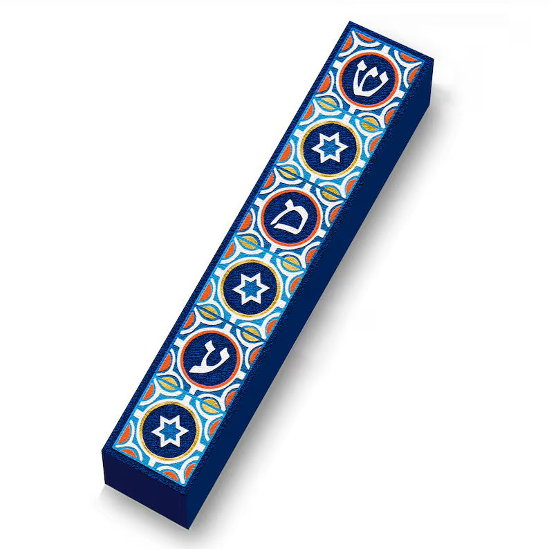 Decorative Hand Made Wood Mezuzah