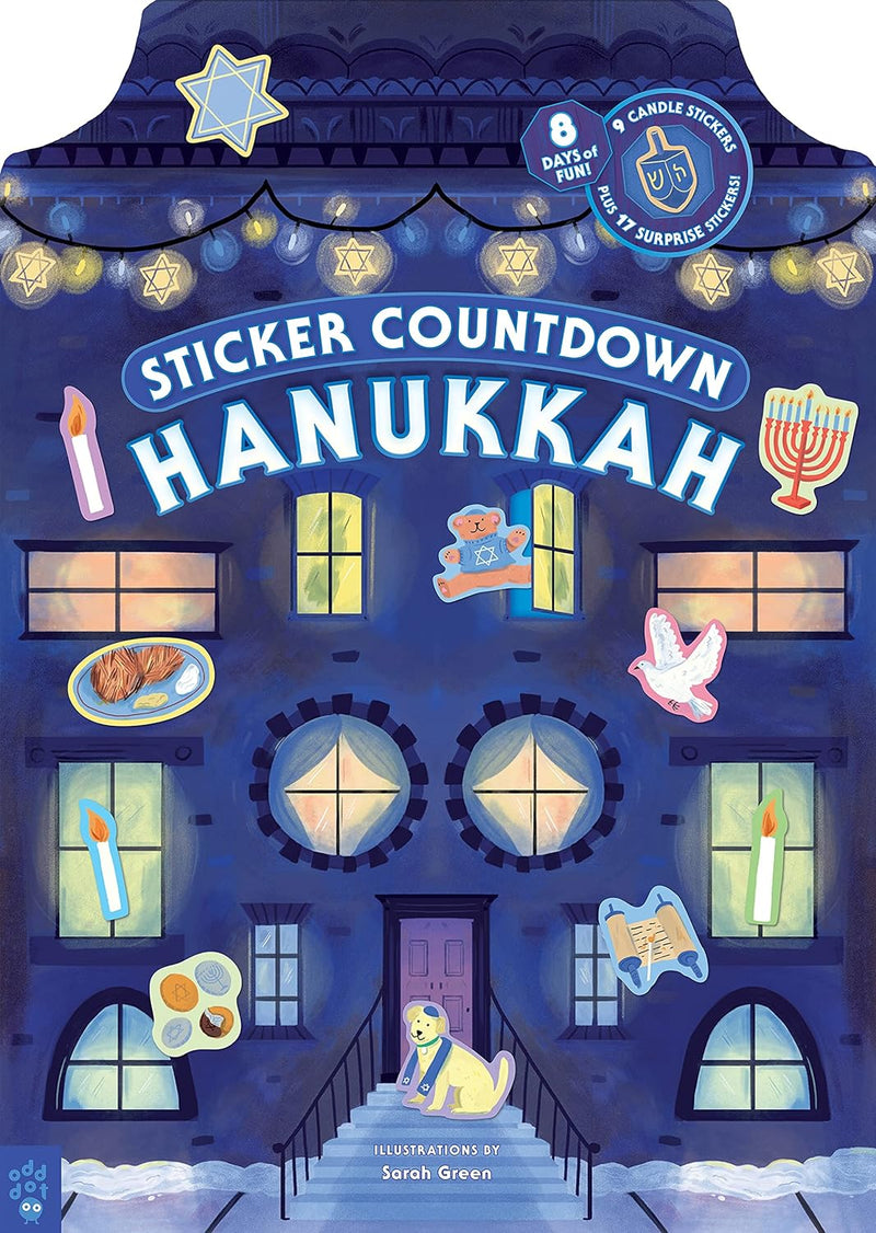 Sticker Countdown: Hanukkah Lift the flap by Odd Dot