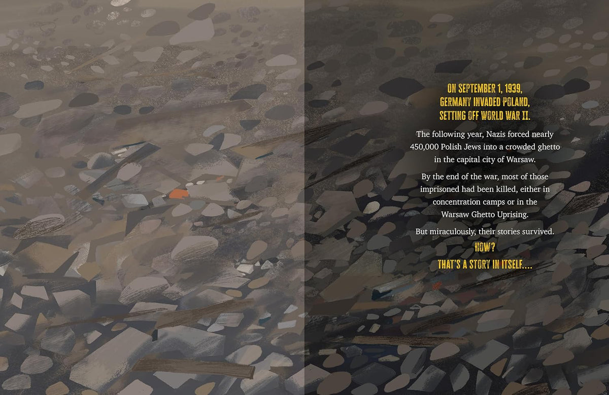 Under the Rubble: The Hidden Letters of the Warsaw Ghetto by Elisa Boxer