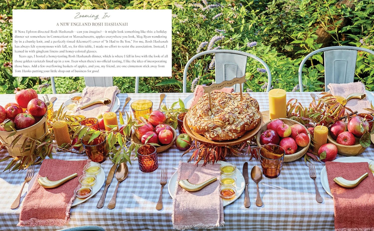 A Year of Jewish Joy: Inspired Recipes, Rituals, and Traditions for Beautiful Celebrations by Rebekah Lowin
