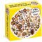The 100 Most Jewish Foods 500-Piece Circular Puzzle
