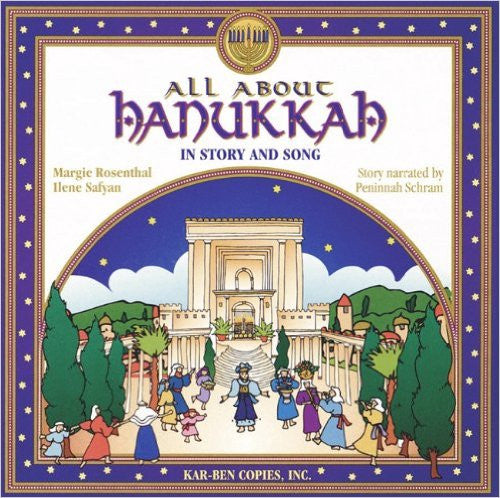 All about Hanukkah in Story and Song by Judyth Groner and Madeline Wikler, Audio CD