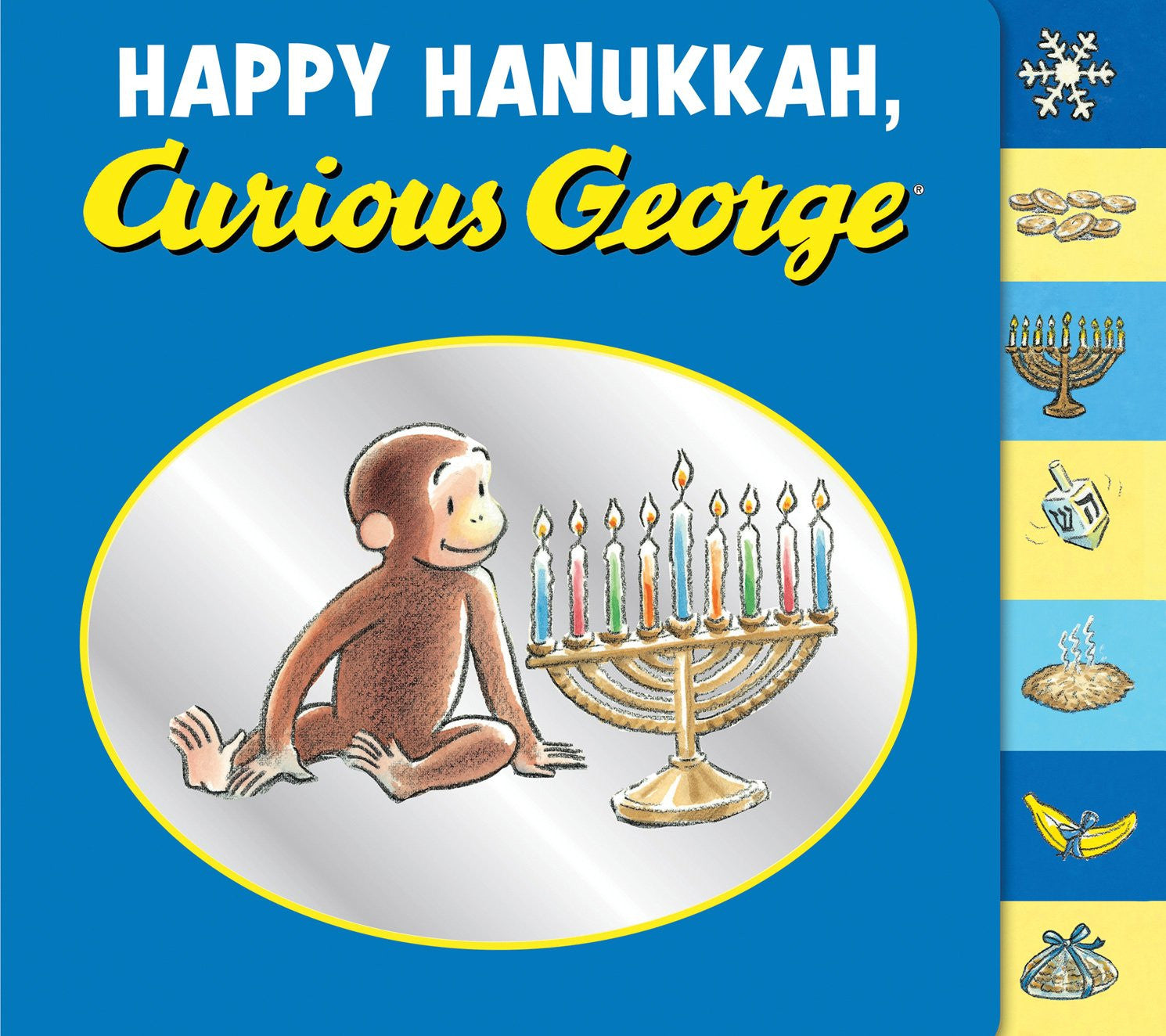 Happy Hanukkah, Curious George by Emily Flaschner Meyer