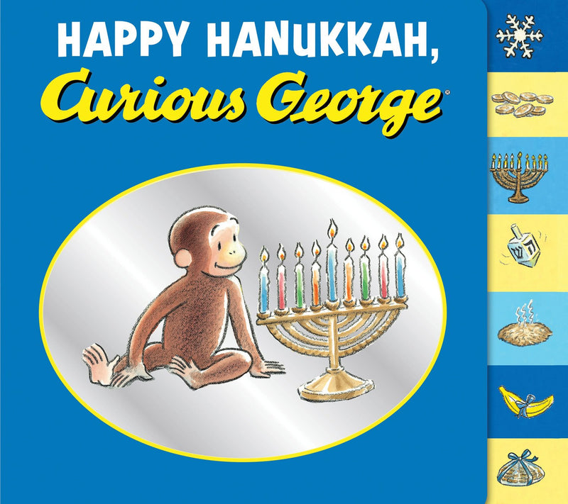 Happy Hanukkah, Curious George by Emily Flaschner Meyer
