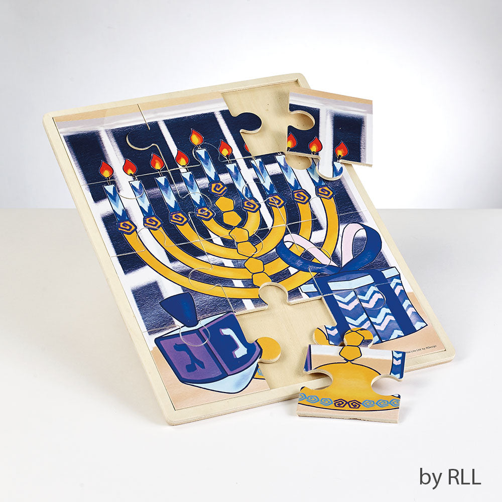 Hanukkah Wooden Puzzle