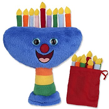 Plush Musical Menorah for Kids