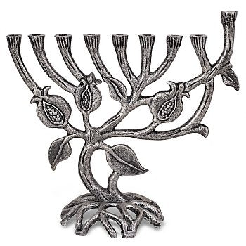 Pomegranate Tree Menorah