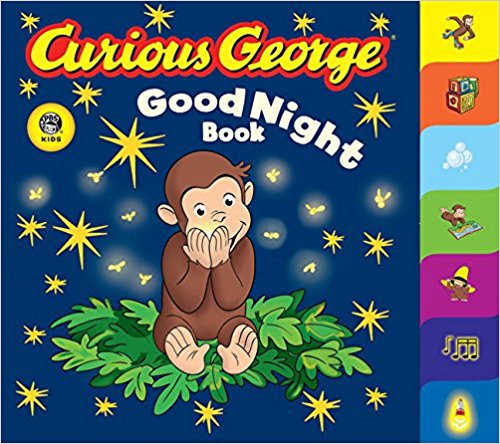 Curious George Goodnight Book by H.A. Rey and Margret Rey