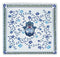 Porcelain Matzah Plate Hamsa Design