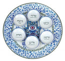 Seder Plate With Hamsa Design